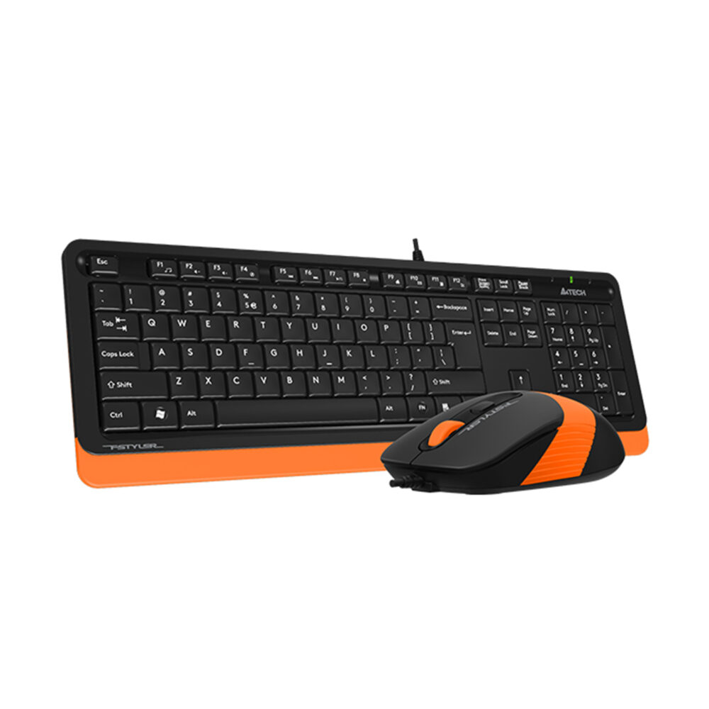 A4Tech-Fstyler-F1010-Wired-Keyboard-And-Mouse-Combo-Orange-2