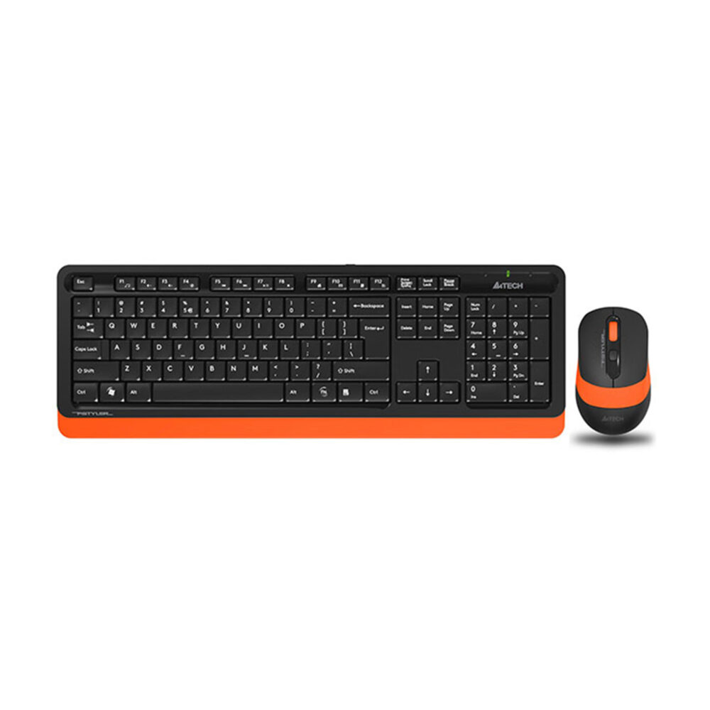 A4Tech-Fstyler-FG1010-Wireless-Keyboard-And-Mouse-Combo-Orange-4