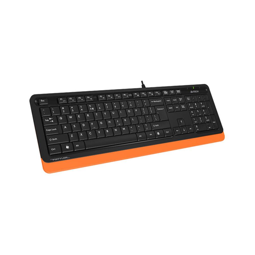 A4Tech-Fstyler-FK10-Wired-Keyboard-Orange-2