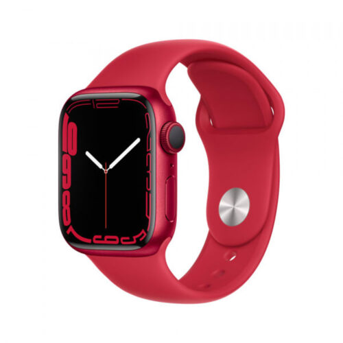 Apple-Watch-Series-7-GPS-MKN23ZPA-41mm-Red-Aluminum-Case-With-Red-Sport-Band-Regular-1