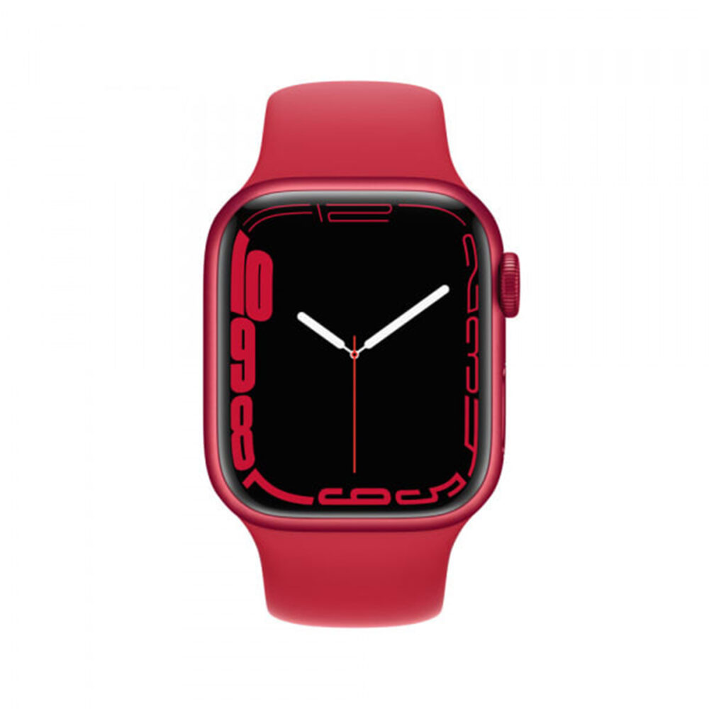 Apple-Watch-Series-7-GPS-MKN23ZPA-41mm-Red-Aluminum-Case-With-Red-Sport-Band-Regular-2