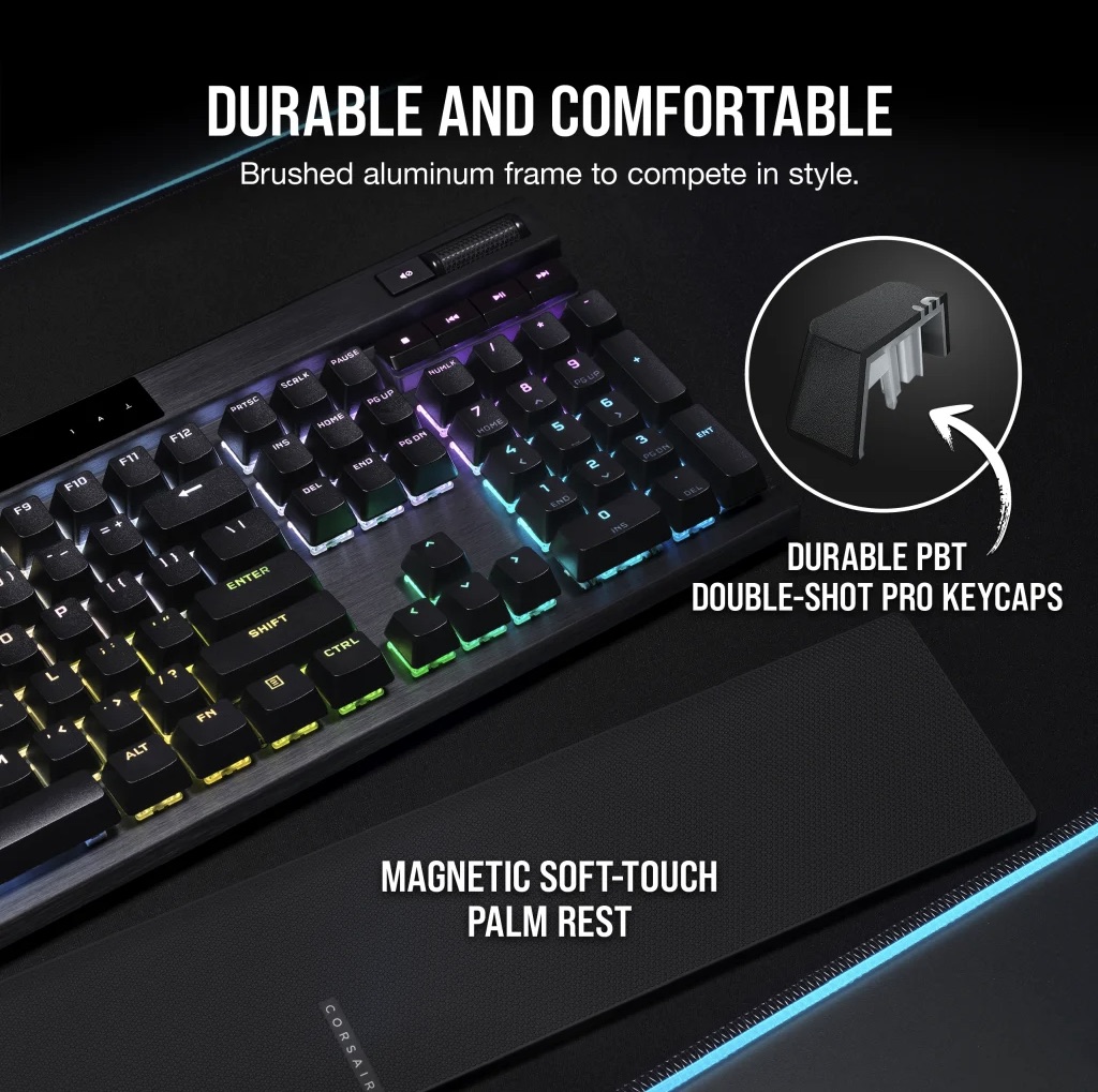 Corsair-K70-RGB-Pro-Mechanical-Gaming-Keyboard-With-PBT-Double-Shot-Pro-Keycaps-Cherry-MX-Red-Black-Description-2