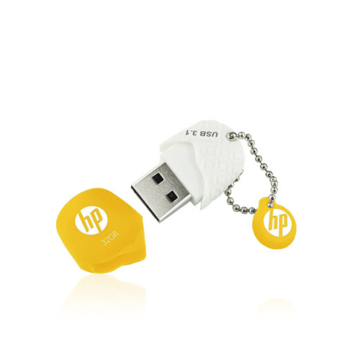 HP-X780W-USB-3.1-Flash-Drive-32GB-Yellow-White-1