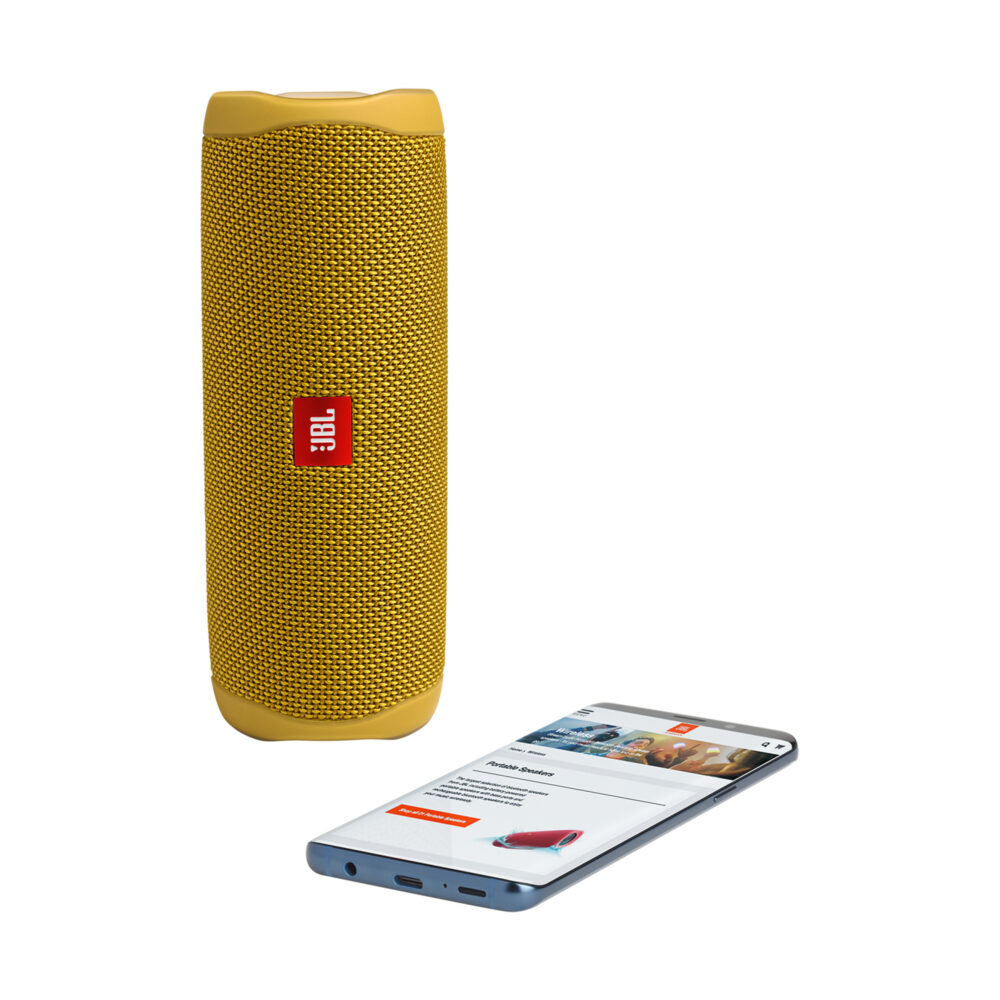 JBL-Flip-5-Mustard-Yellow-Portable-Waterproof-Speaker-5