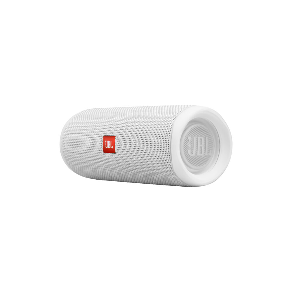 JBL-Flip-5-White-Portable-Waterproof-Speaker-1