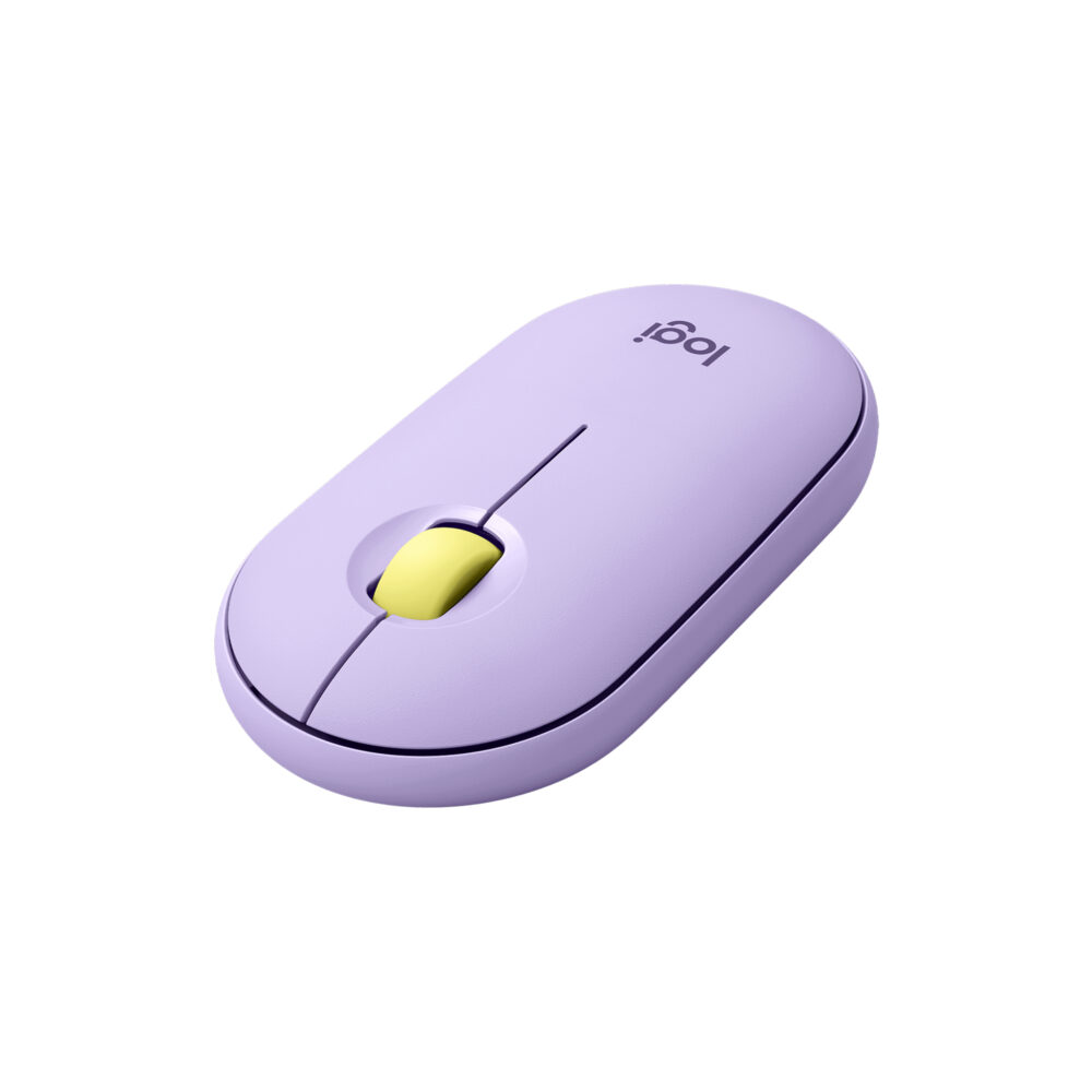 Logitech-M350-Pebble-Wireless-Mouse-Lavender-Lemonade-1