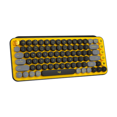 Logitech-Pop-Keys-Wireless-Mechanical-Keyboard-Blast-Yellow-1