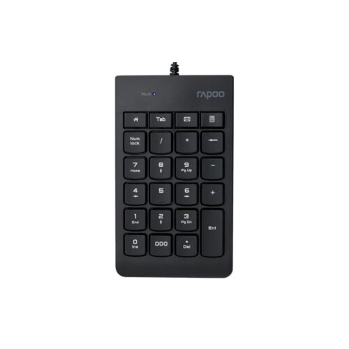 Rapoo-K10-Wired-Numeric-Keyboard-Black-2