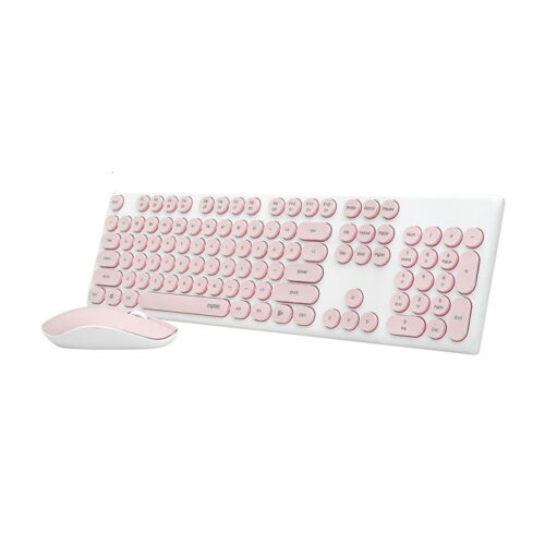 Rapoo-X260-Wireless-Keyboard-And-Mouse-Combo-Pink-01