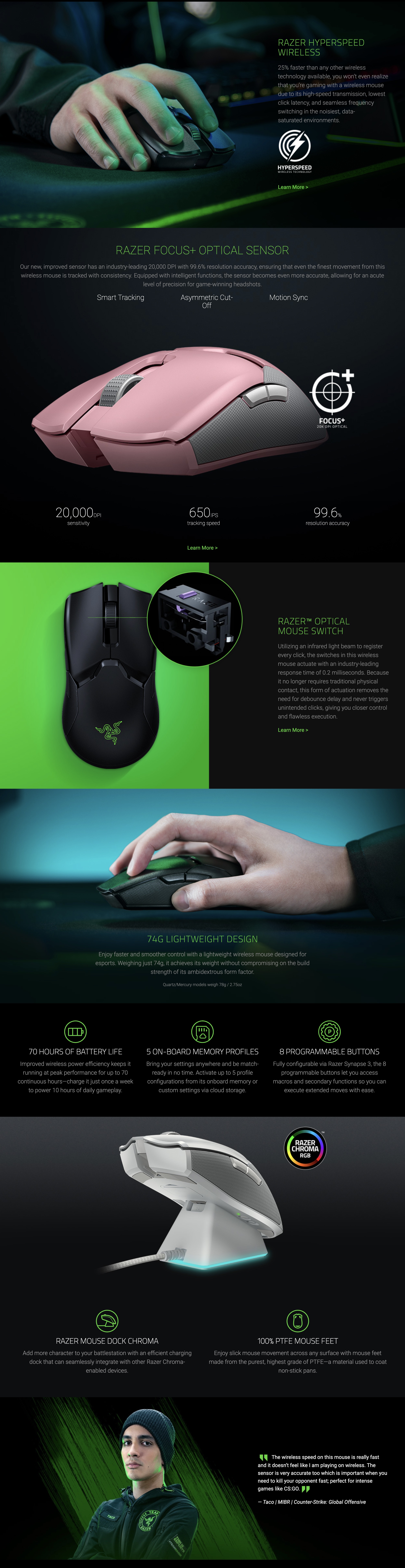 Razer-Viper-Ultimate-With-Charging-Dock-HyperSpeed-Wireless-With-Ambidextrous-Gaming-Mouse-Description-2