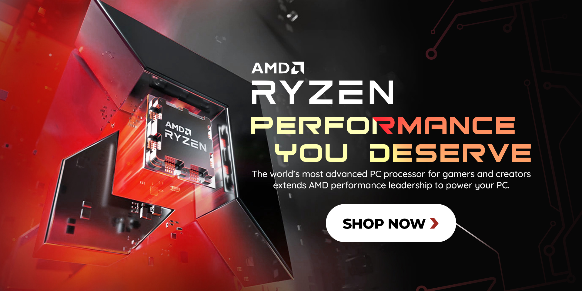 AMD Ryzen Processor Banner