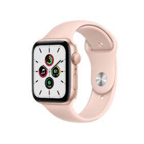 Apple-Watch-SE-GPS-MYDR2ZPA-44mm-Gold-Aluminum-Case-With-Pink-Sand-Sport-Band-1
