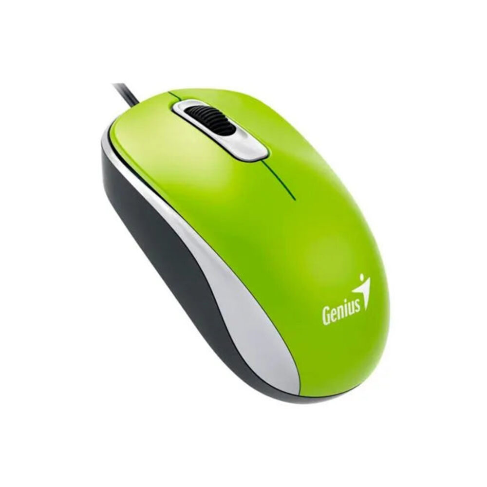 Genius-DX-110-USB-Mouse-Spring-Green