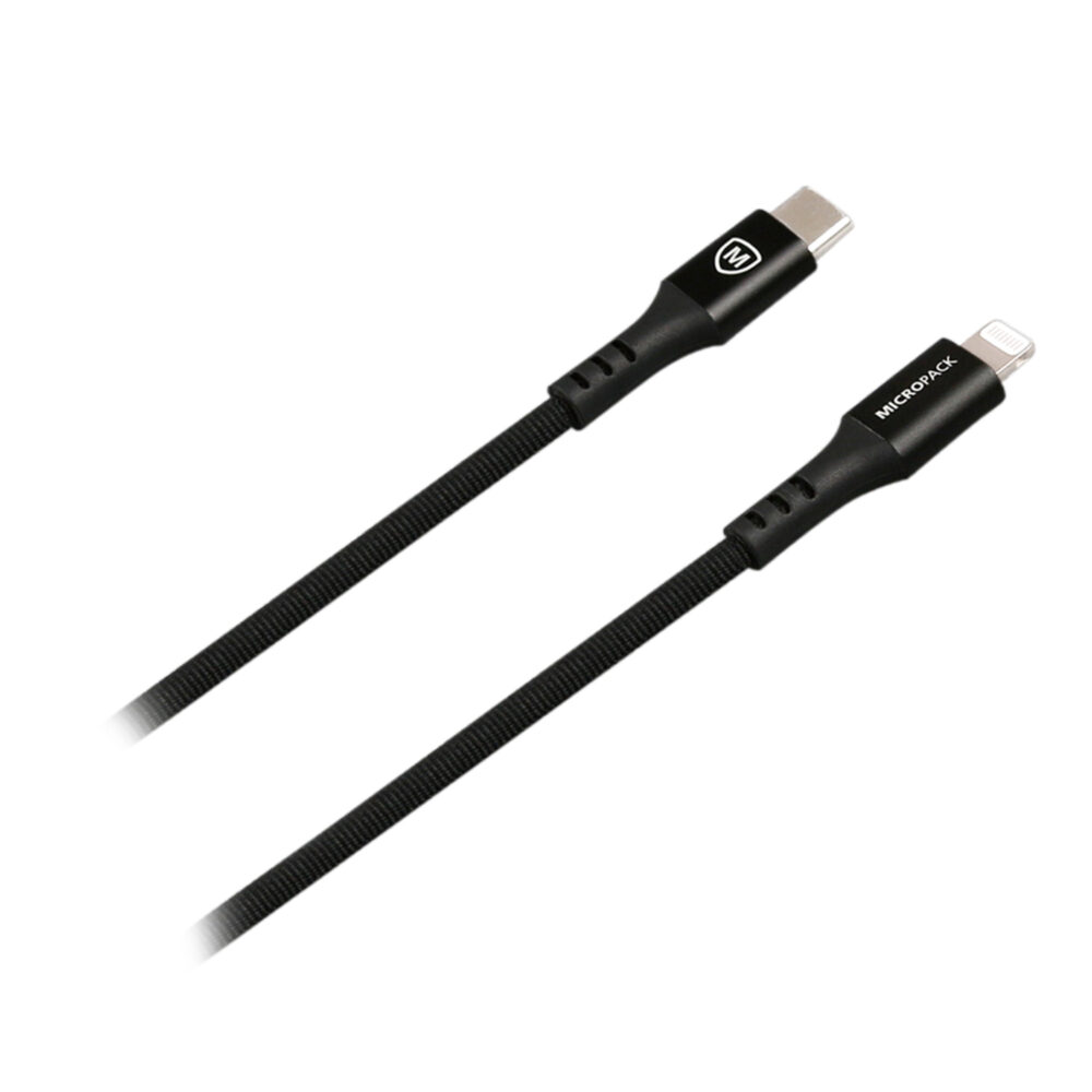 Micropack-USB-C-to-Lightning-Cable-Charge-_-Sync-1.2M3.93FT-I-130CL-Black-1