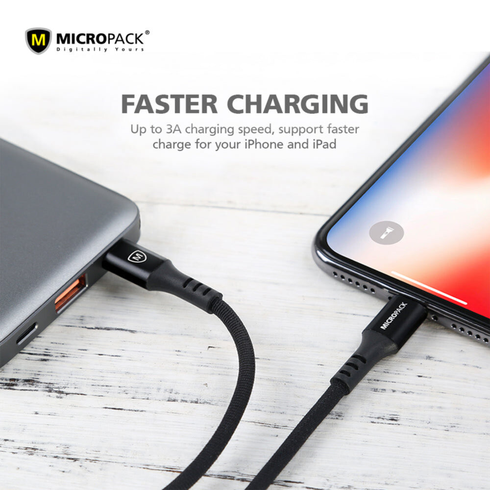 Micropack-USB-C-to-Lightning-Cable-Charge-_-Sync-1.2M3.93FT-I-130CL-Black-6